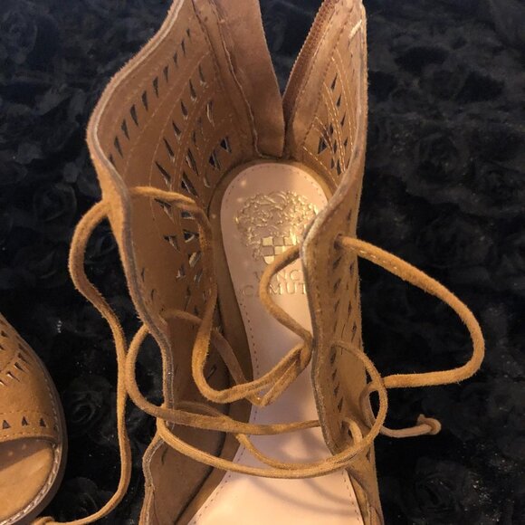 Vince Camuto Lace-up Booties - Picture 11 of 14
